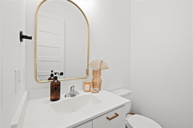 15932 W 171st Ter, Olathe, KS 66062 - half bathroom with vanity and toilet