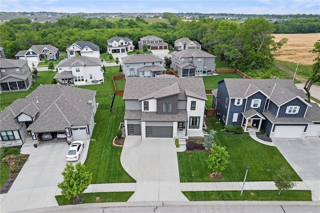 15932 W 171st Ter, Olathe, KS 66062 - aerial perspective of suburban area