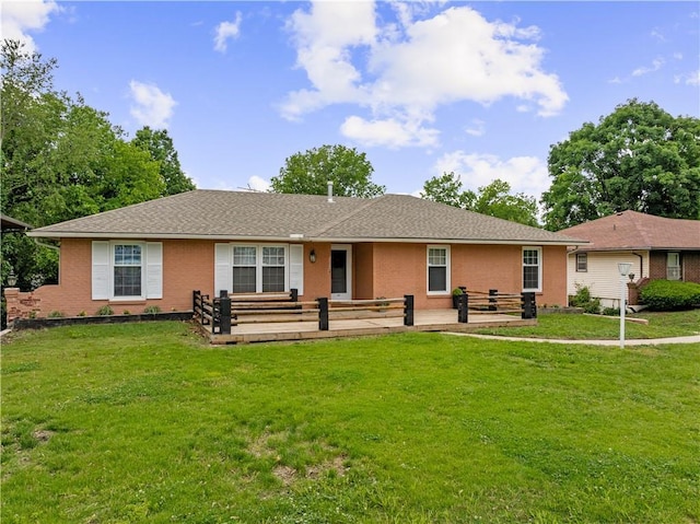 2532 N 73rd St, Kansas City, KS 66109 - single story home with a front yard and brick siding