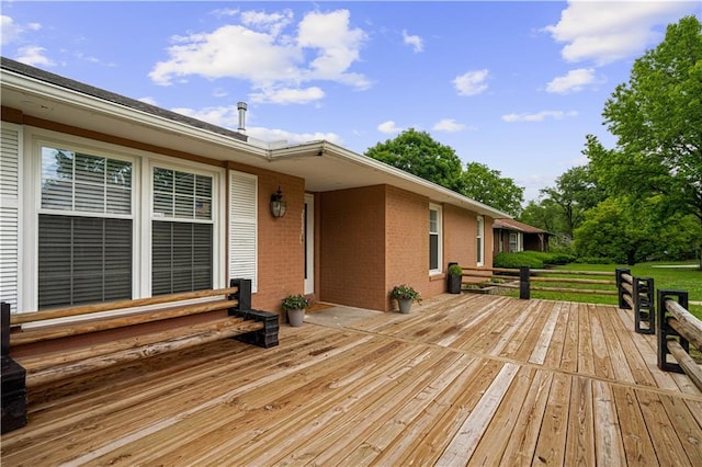 2532 N 73rd St, Kansas City, KS 66109 - view of deck