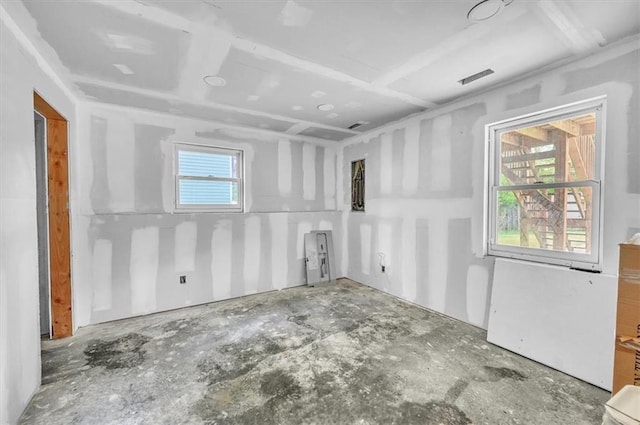 view of unfurnished room