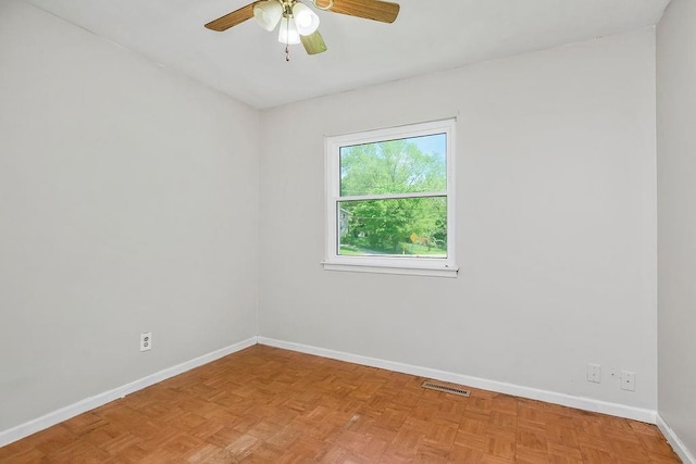 1924 N 75th Dr, Kansas City, KS 66112 - empty room with baseboards and a ceiling fan