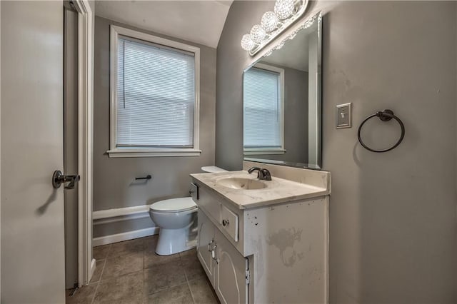 529 SW Windmill Ln, Lees Summit, MO 64082 - bathroom featuring tile patterned floors, vanity, and toilet