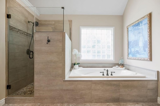 6104 W 144th St, Overland Park, KS 66223 - bathroom with a stall shower and a bath