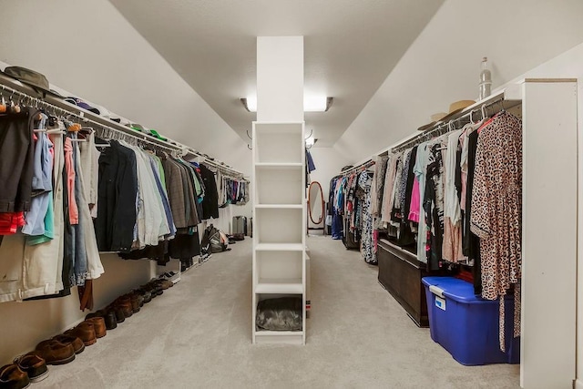 6104 W 144th St, Overland Park, KS 66223 - walk in closet with carpet flooring and vaulted ceiling