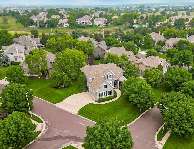 6104 W 144th St, Overland Park, KS 66223 - aerial perspective of suburban area