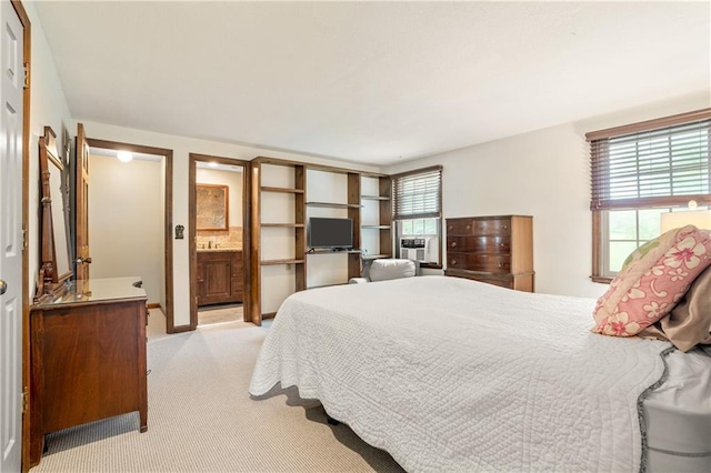 20129 W 112th Cir, Olathe, KS 66061 - bedroom featuring light colored carpet and a sink