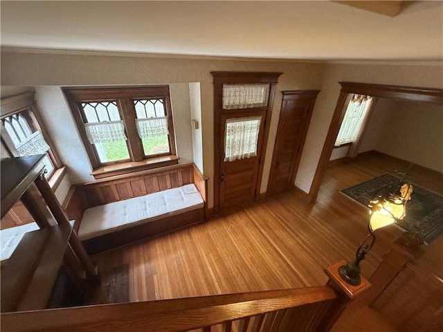 1701 Main St, Lexington, MO 64067 - foyer entrance featuring wood finished floors