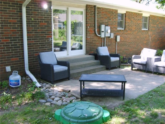 509 Pearl St, Pittsburg, KS 66762 - view of patio / terrace with entry steps
