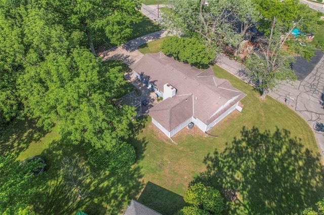 aerial view of property and surrounding area