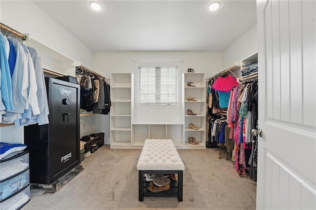 8833 N Crescent Ave, Kansas City, MO 64157 - spacious closet featuring carpet