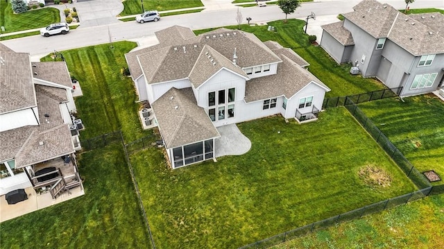 8833 N Crescent Ave, Kansas City, MO 64157 - aerial view of property and surrounding area