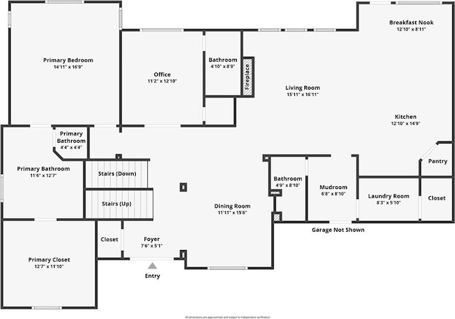 8833 N Crescent Ave, Kansas City, MO 64157 - property floor plan