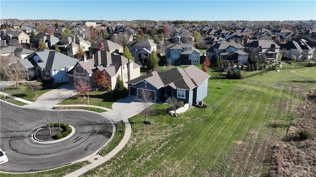 16609 Cody St, Overland Park, KS 66221 - aerial perspective of suburban area