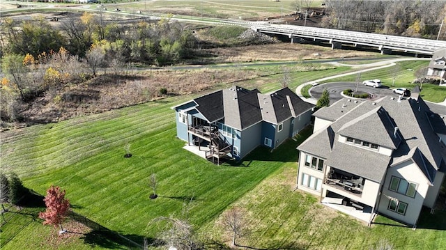 16609 Cody St, Overland Park, KS 66221 - drone / aerial view