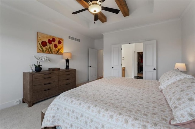 16521 S Stagecoach St, Olathe, KS 66062 - bedroom featuring light carpet, baseboards, and a ceiling fan