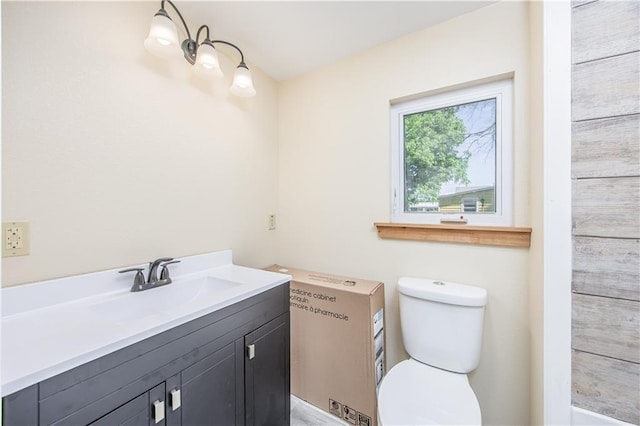 901 N 9th St, Neodesha, KS 66757 - bathroom with toilet and vanity