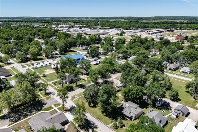 901 N 9th St, Neodesha, KS 66757 - aerial perspective of suburban area