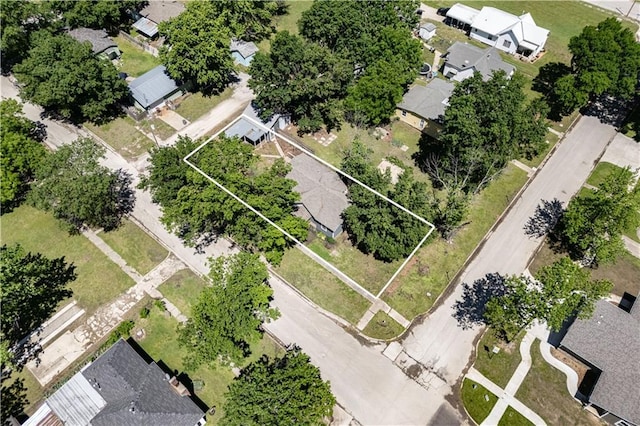 901 N 9th St, Neodesha, KS 66757 - aerial view of residential area featuring property parcel outlined