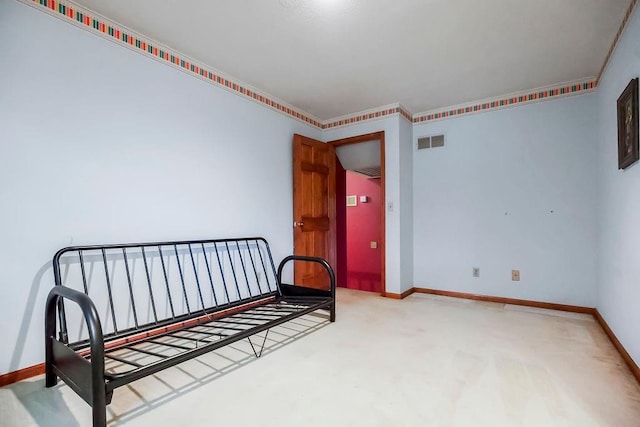 12808 Howe Dr, Leawood, KS 66209 - bedroom with baseboards and carpet flooring