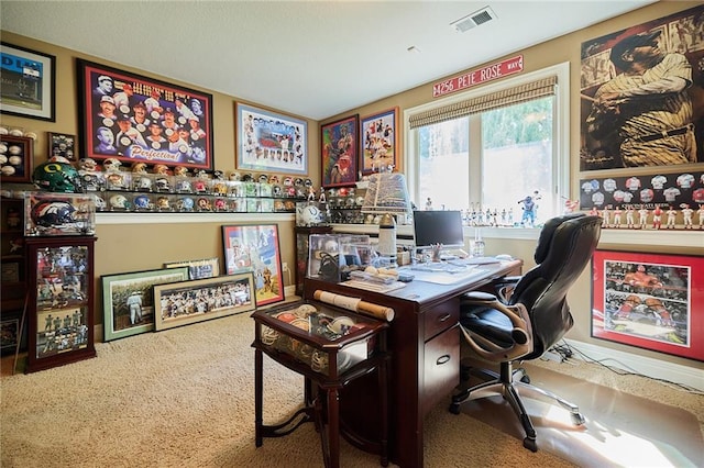 office with carpet