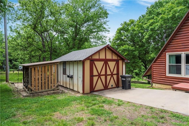 429 SE Lakeside Dr, Lacygne, KS 66040 - view of shed