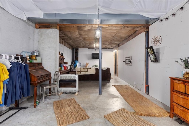 336 SE Zack Wheat Dr, Polo, MO 64671 - finished basement featuring heating unit