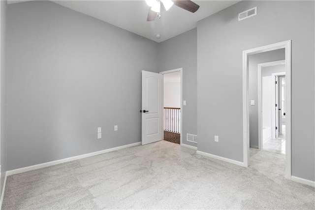 4612 Roberts St, Shawnee, KS 66226 - unfurnished bedroom with carpet floors and a ceiling fan