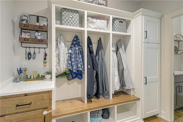 2241 Foxtail Dr, Kearney, MO 64060 - mudroom featuring light wood-style flooring