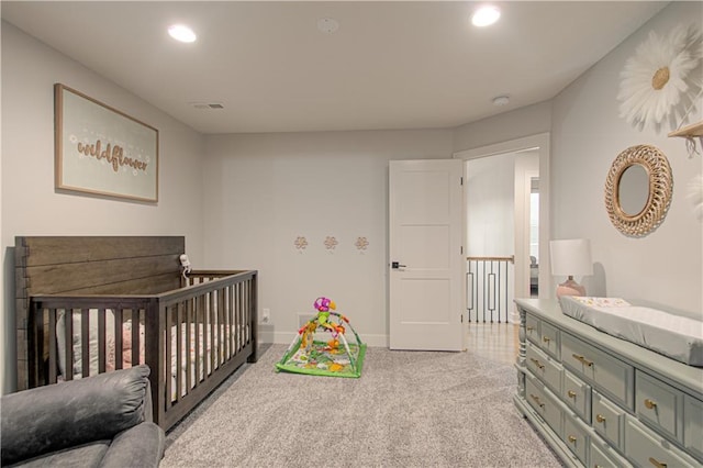 2241 Foxtail Dr, Kearney, MO 64060 - bedroom with carpet flooring, recessed lighting, and baseboards
