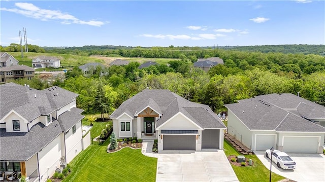 11573 S Mize Rd, Olathe, KS 66061 - aerial perspective of suburban area