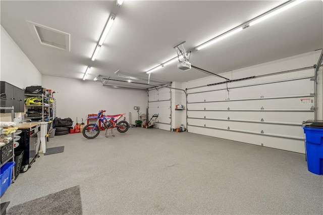 11573 S Mize Rd, Olathe, KS 66061 - garage with a garage door opener
