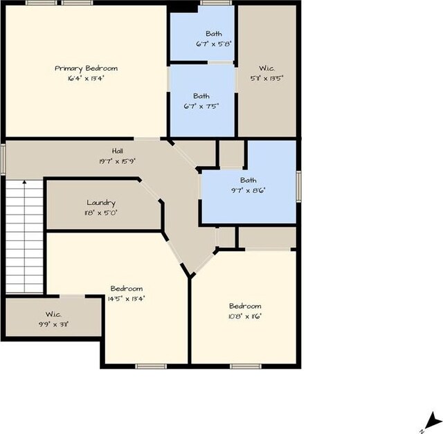 1012 2nd St, Perry, KS 66073 - home floor plan