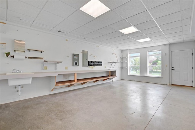 4641 SW Soldier Dr, Lees Summit, MO 64082 - garage featuring electric panel