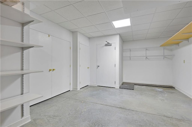 4641 SW Soldier Dr, Lees Summit, MO 64082 - walk in closet with a drop ceiling