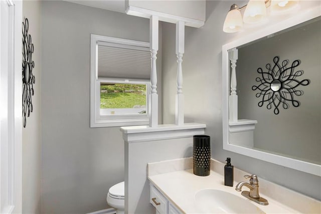 5208 NW 58th Ter, Kansas City, MO 64151 - bathroom with toilet and vanity