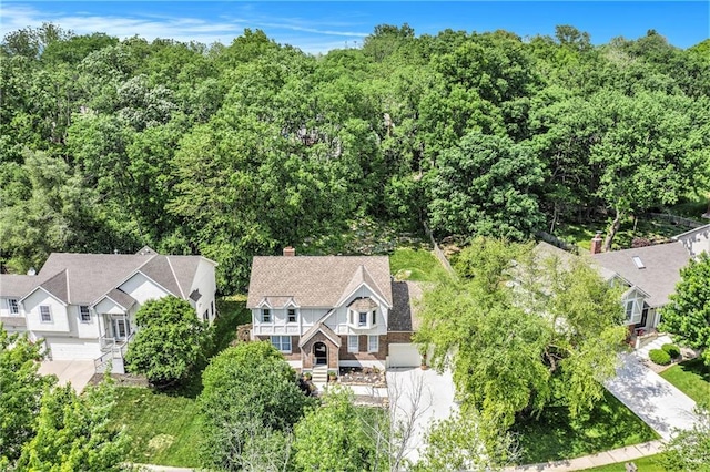 5208 NW 58th Ter, Kansas City, MO 64151 - aerial view of property and surrounding area
