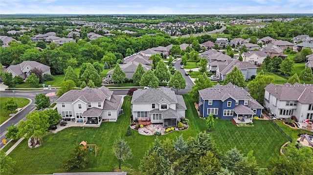 24957 W 98th St, Lenexa, KS 66227 - aerial view of residential area