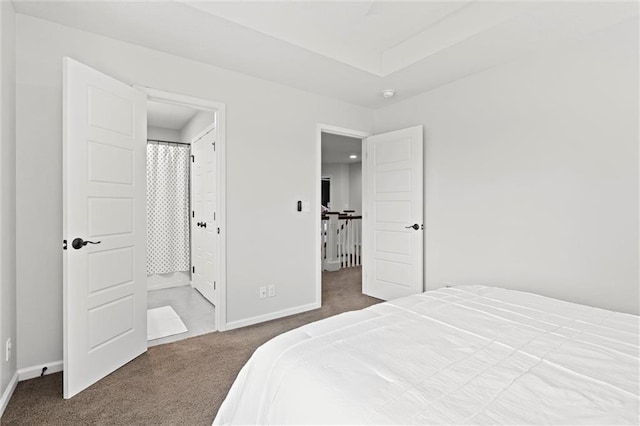 24957 W 98th St, Lenexa, KS 66227 - bedroom featuring carpet flooring, baseboards, and connected bathroom