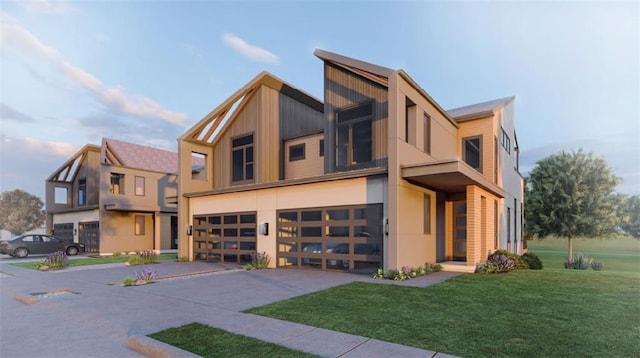 22504 W 93rd Ter, Lenexa, KS 66227 - view of building exterior with a garage and concrete driveway
