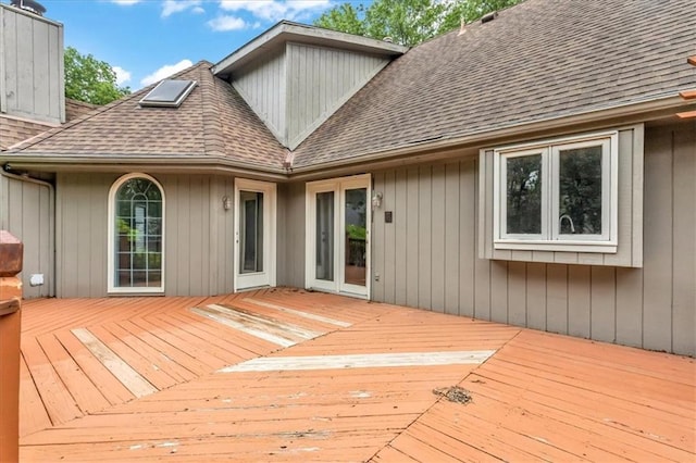 1600 NE 97th St, Kansas City, MO 64155 - view of wooden deck