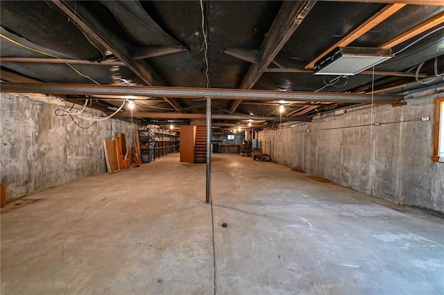 20435 Rb Hwy, Flemington, MO 65650 - view of unfinished basement