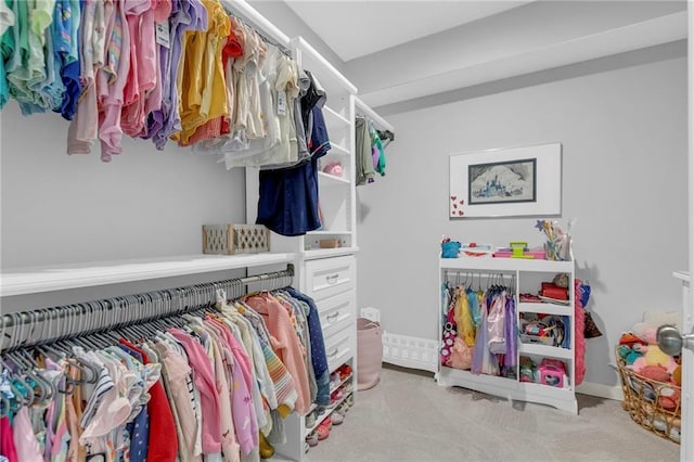 301 Sunrise Dr, Louisburg, KS 66053 - spacious closet featuring carpet