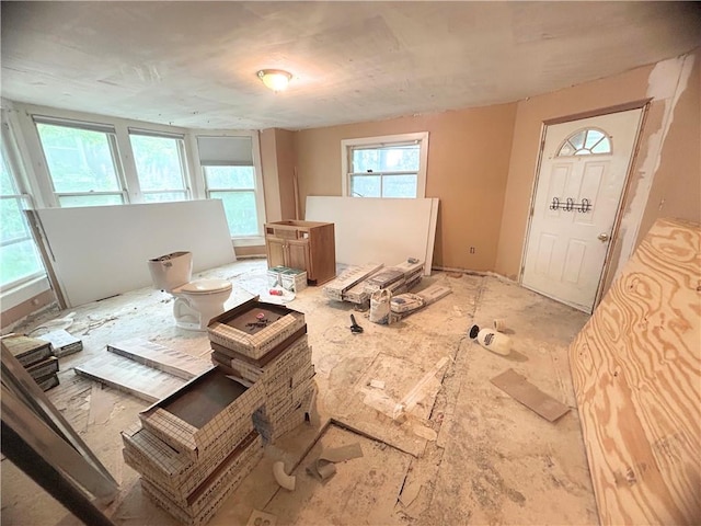 view of living area