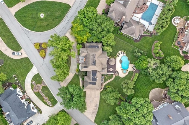 12613 Sherwood St, Leawood, KS 66209 - view of property location with a pool