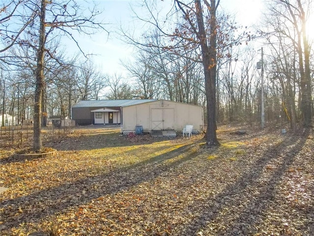20662 Rb Hwy, Flemington, MO 65650 - view of home's exterior with metal roof