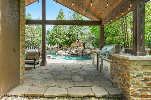 12843 Noland St, Overland Park, KS 66213 - view of patio / terrace with area for grilling