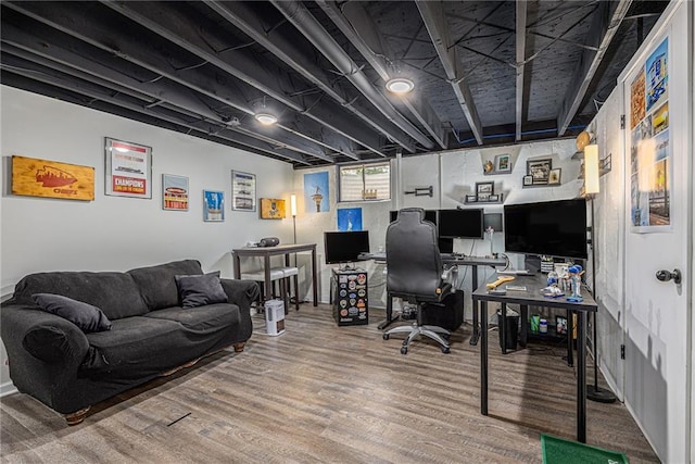 6405 Haskell Ave, Kansas City, KS 66104 - office space featuring wood finished floors
