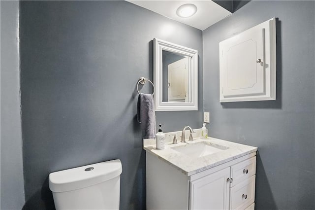 9849 Riggs St, Overland Park, KS 66212 - half bathroom with toilet and vanity