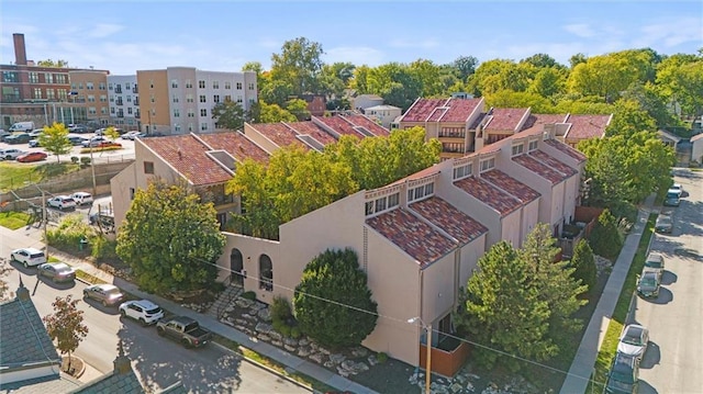 drone / aerial view